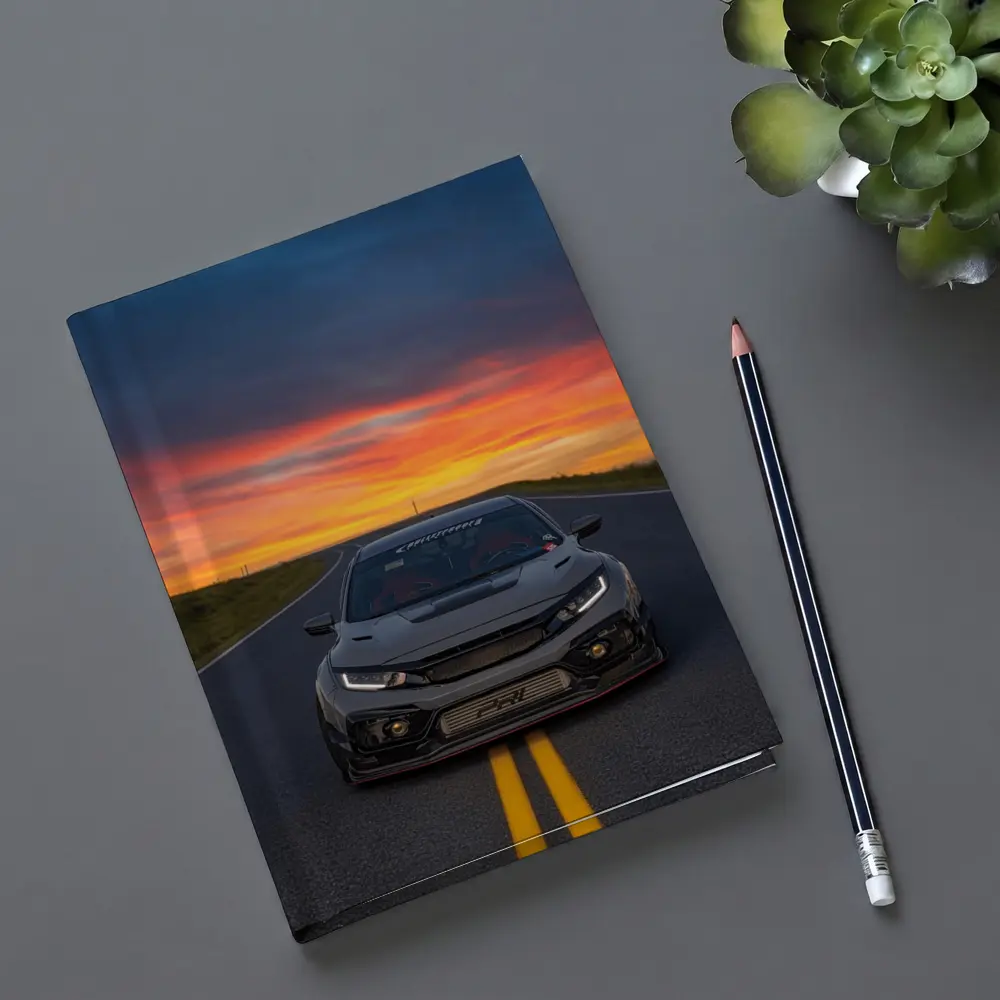 Honda Civic Type R Sunset Road – Notebooks