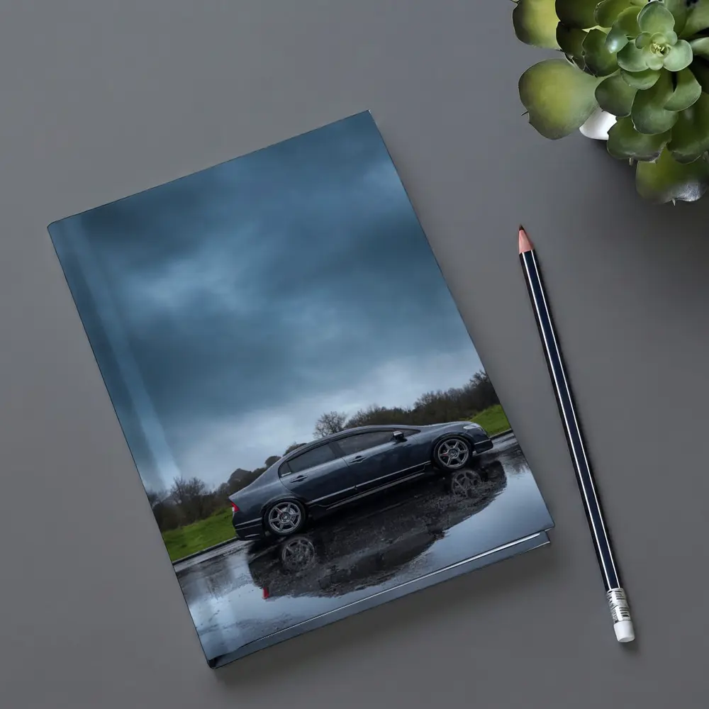 Honda Civic Sedan Rainy Day Dark Sky – Notebooks