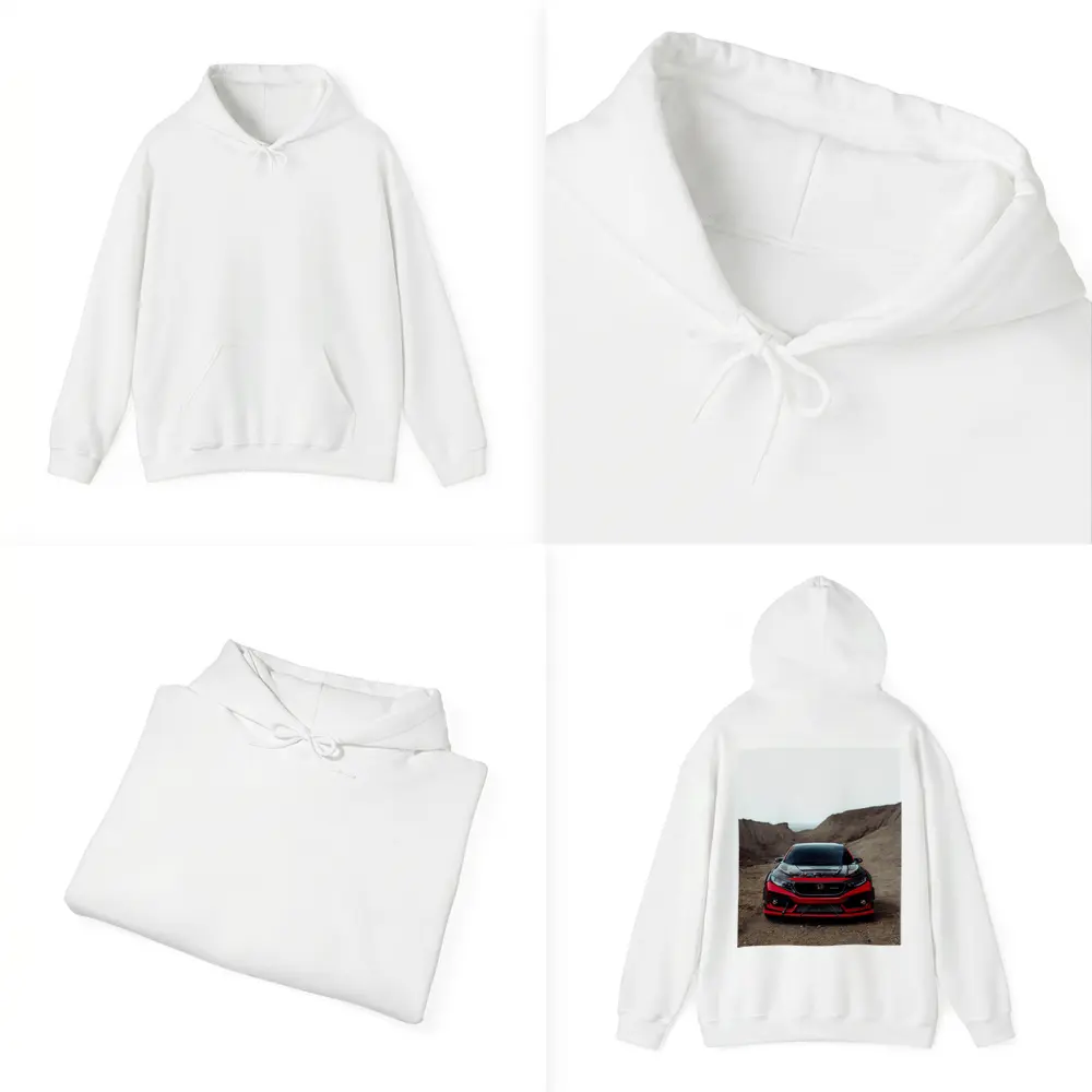 Honda Civic Type R Red Mountain Dirt Road – Hoodies