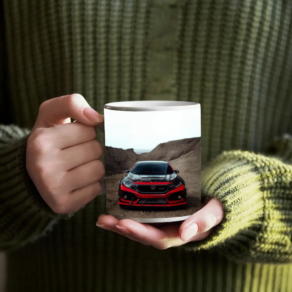 Honda Civic Type R Red Mountain Dirt Road – Mugs