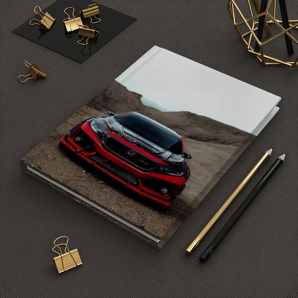 Honda Civic Type R Red Mountain Dirt Road – Notebooks