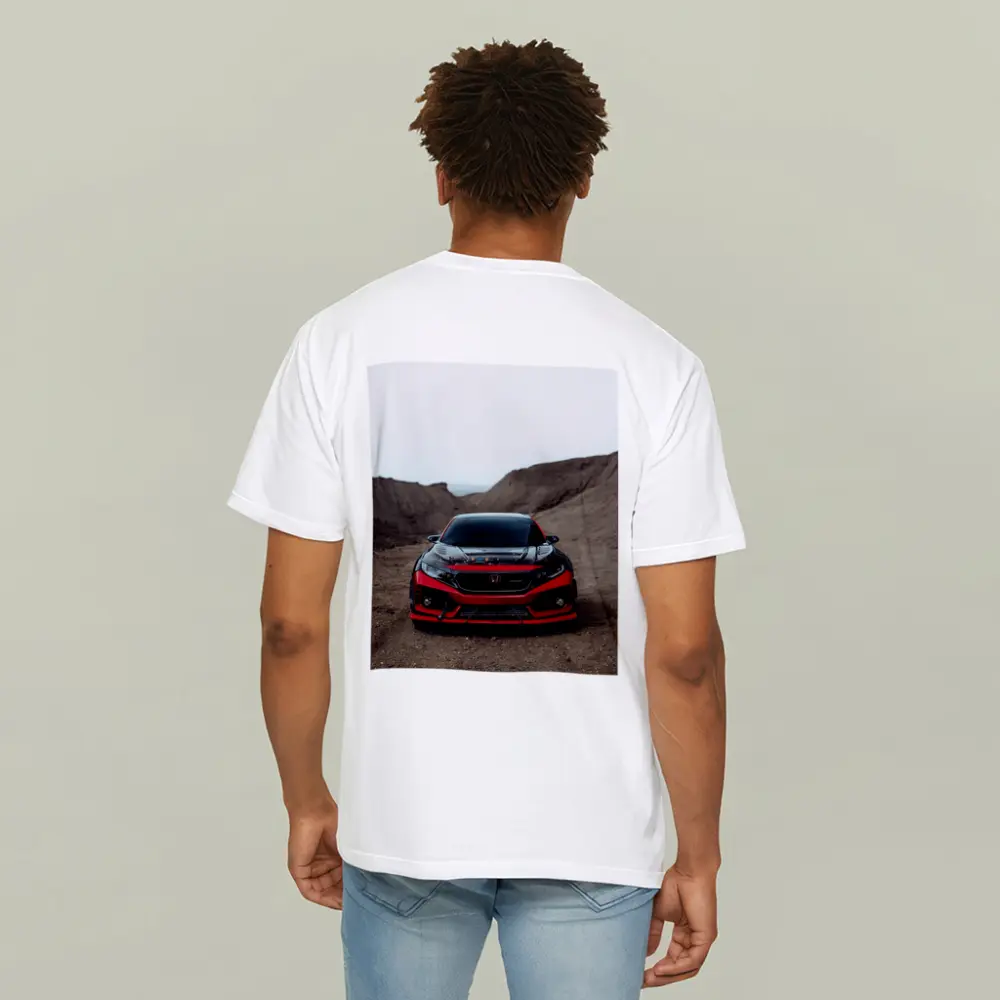 Honda Civic Type R Red Mountain Dirt Road – T-Shirts