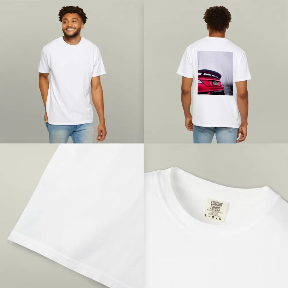 Honda Civic Type R Red Foggy Background – T-Shirts