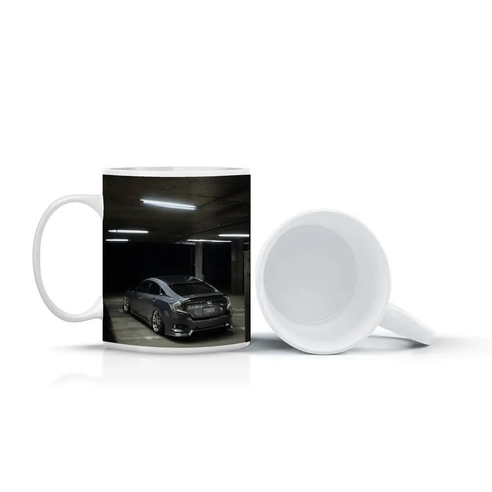 Honda Civic Stance Dark Parking Garage – Mugs