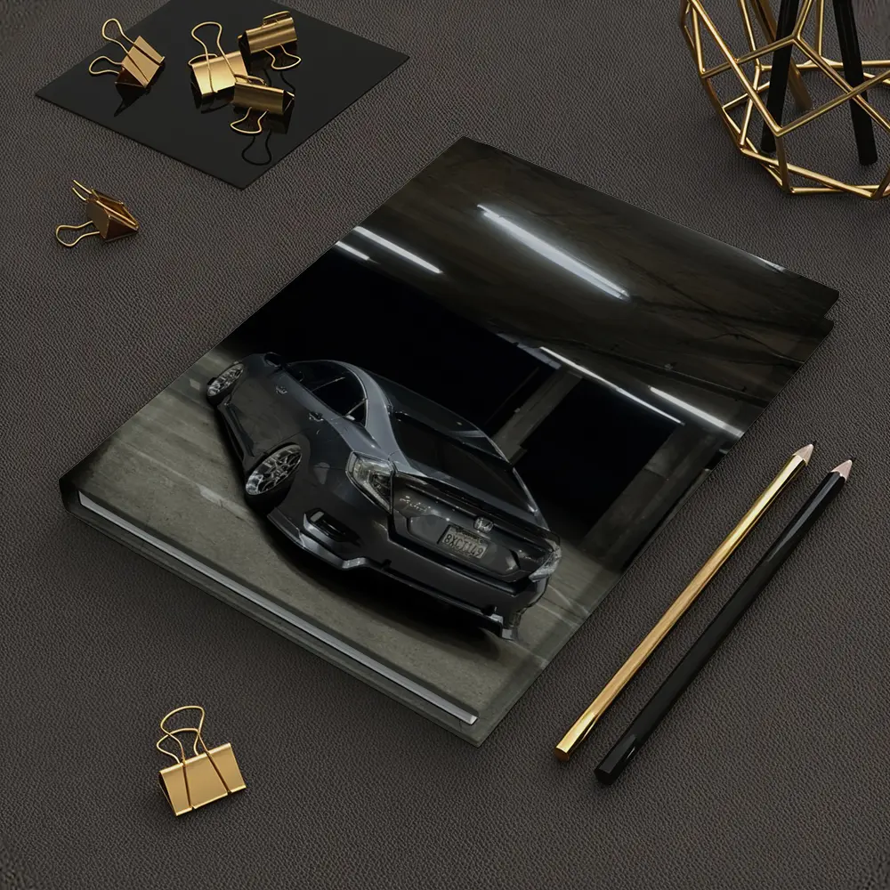 Honda Civic Stance Dark Parking Garage – Notebooks