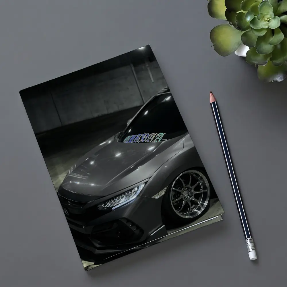 Honda Civic Type R Dark Parking Garage – Notebooks