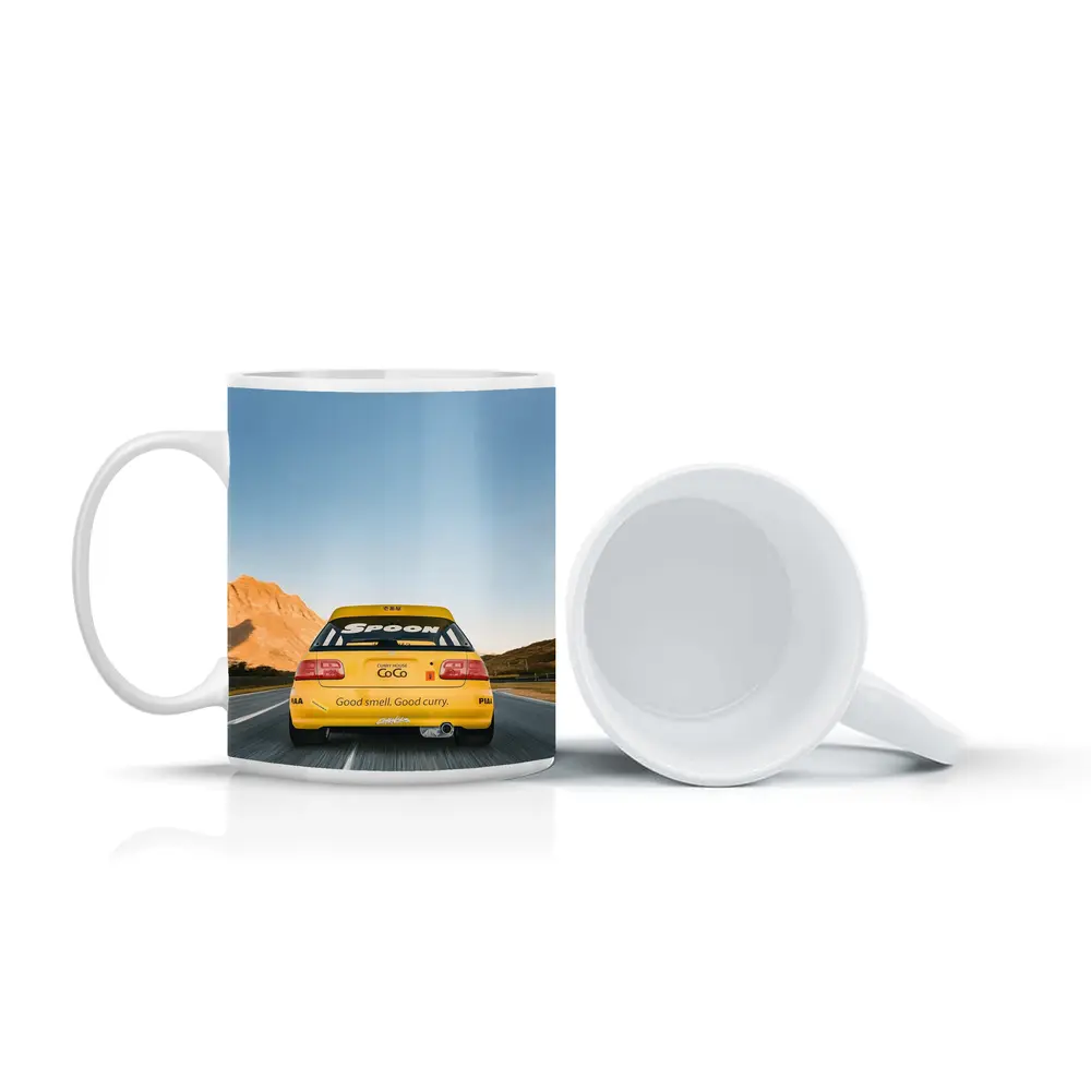 Honda Civic Spoon Sports Yellow Mountain Road – Mugs