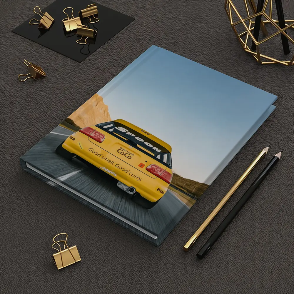 Honda Civic Spoon Sports Yellow Mountain Road – Notebooks