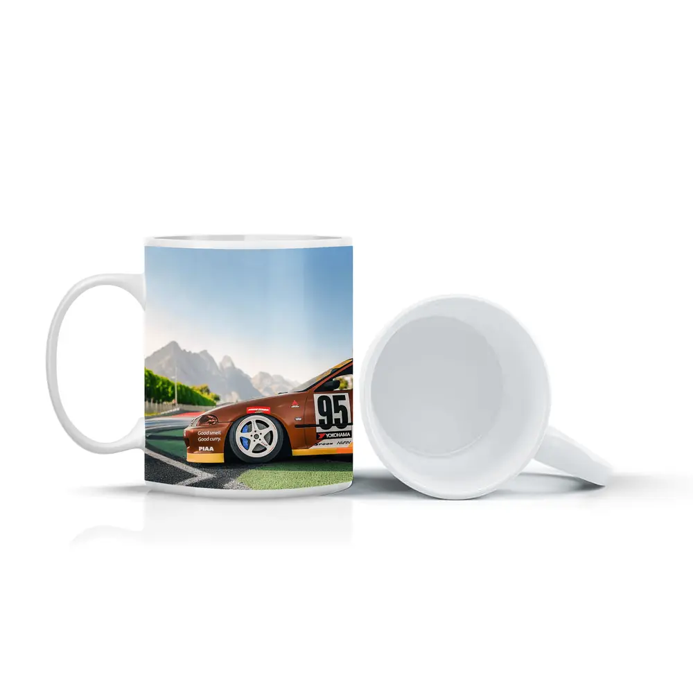 Honda Civic Race Car Mountain Track – Mugs