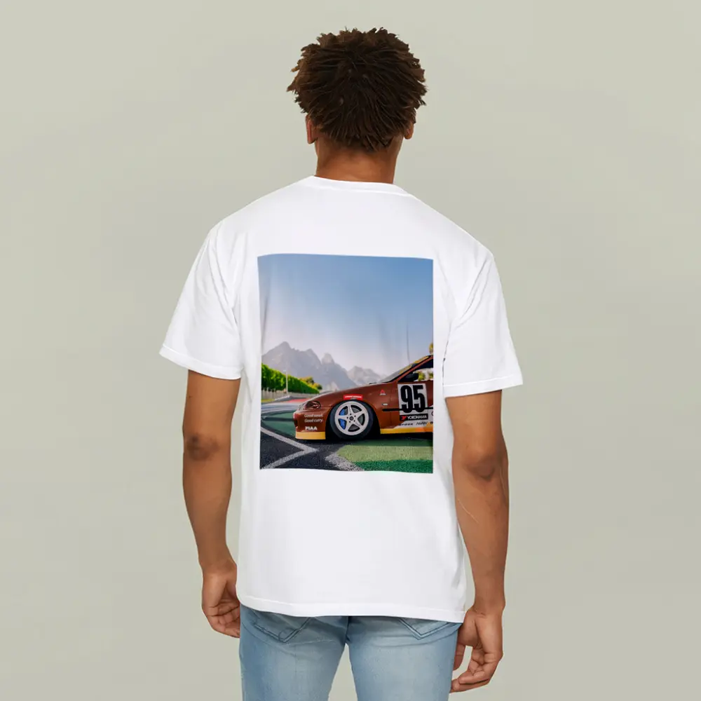 Honda Civic Race Car Mountain Track – T-Shirts