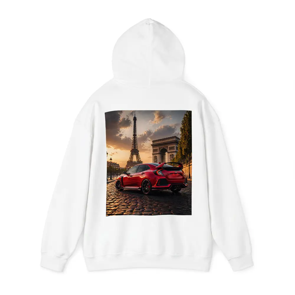 Honda Civic Type R Paris Sunset – Hoodies