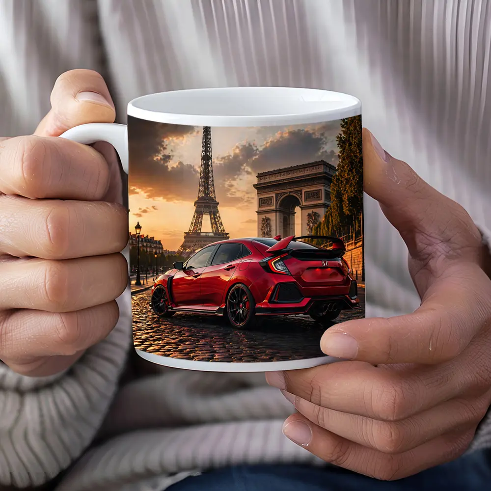 Honda Civic Type R Paris Sunset – Mugs