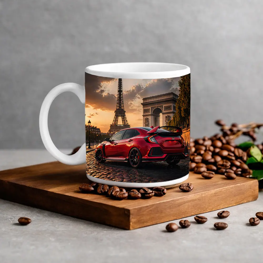Honda Civic Type R Paris Sunset – Mugs