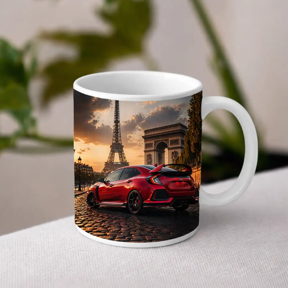 Honda Civic Type R Paris Sunset – Mugs