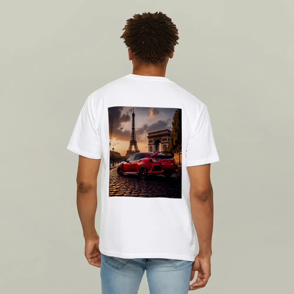 Honda Civic Type R Paris Sunset – T-Shirts