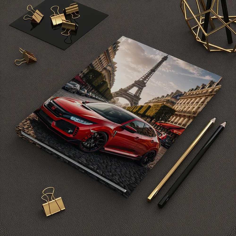 Honda Civic Type R Paris Eiffel Tower – Notebooks