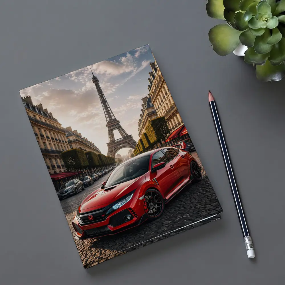 Honda Civic Type R Paris Eiffel Tower – Notebooks