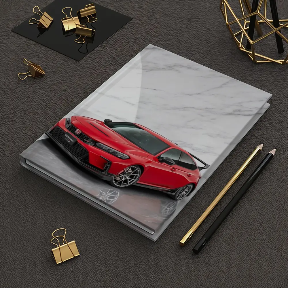 Honda Civic Type R Red Marble Studio – Notebooks