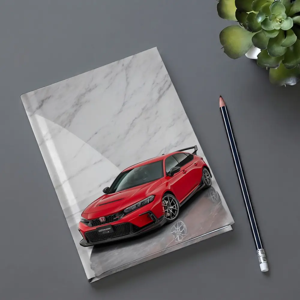 Honda Civic Type R Red Marble Studio – Notebooks