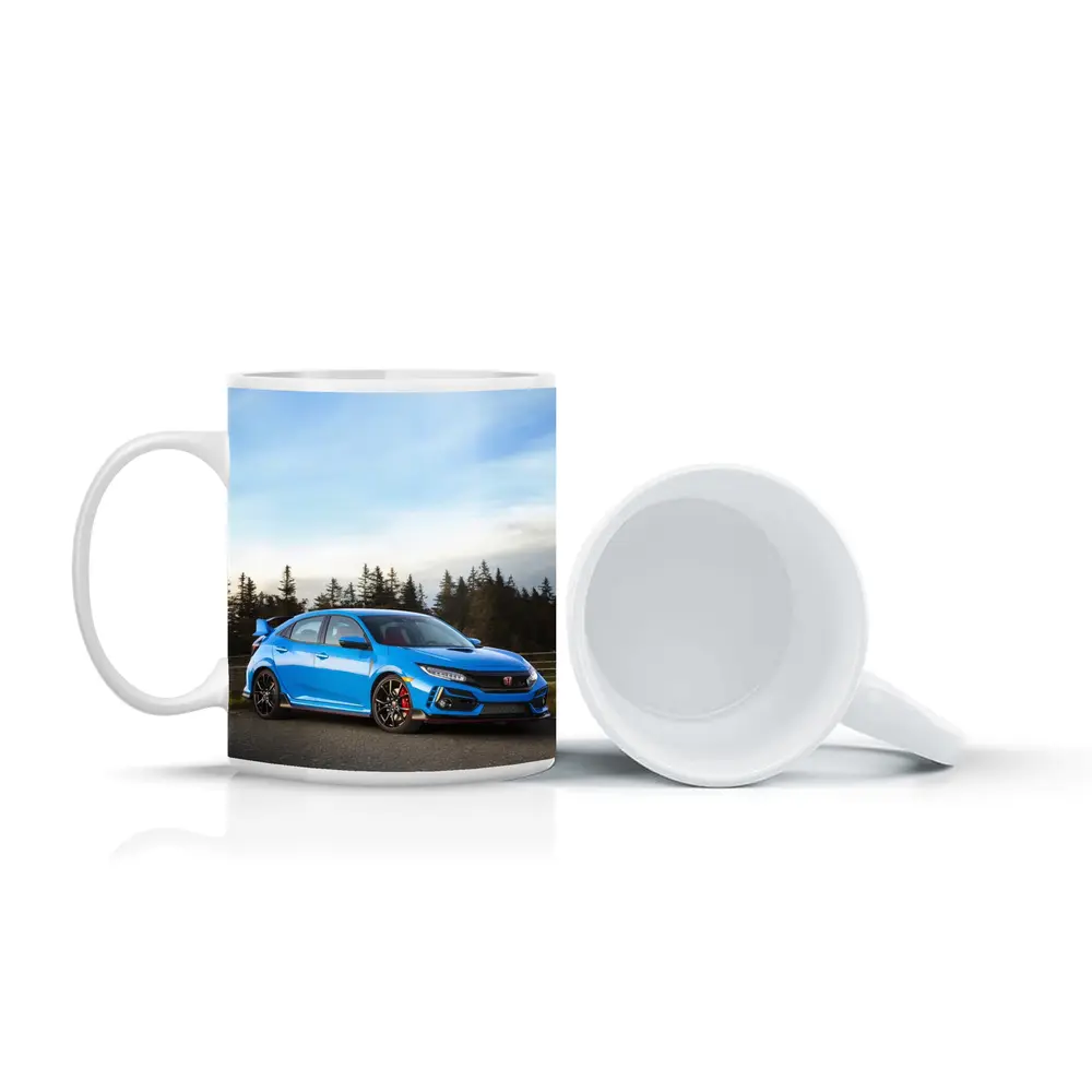 Honda Civic Type R Blue Forest Road – Mugs