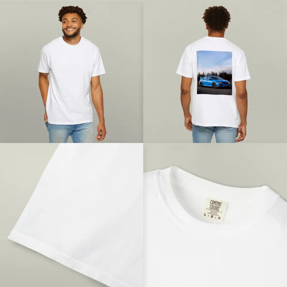 Honda Civic Type R Blue Forest Road – T-Shirts