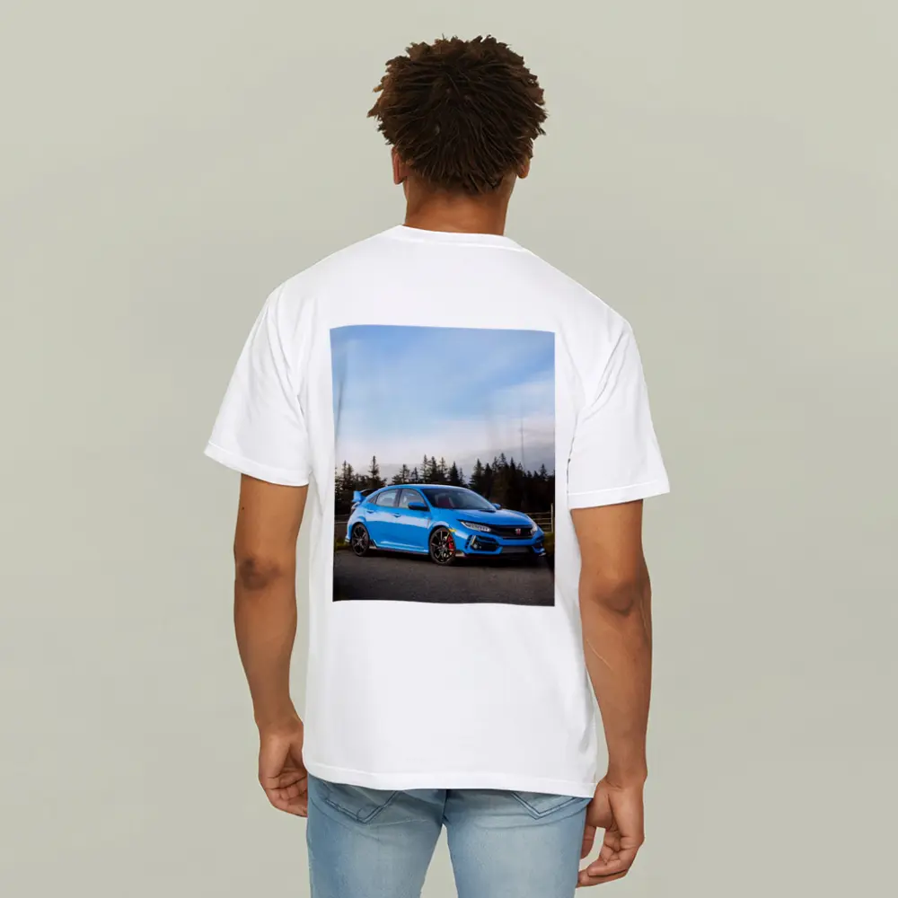 Honda Civic Type R Blue Forest Road – T-Shirts