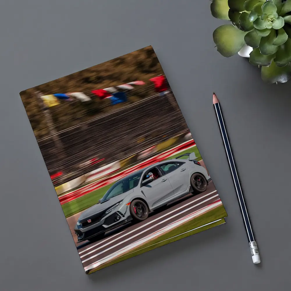 Honda Civic Type R Racing on Track – Notebooks