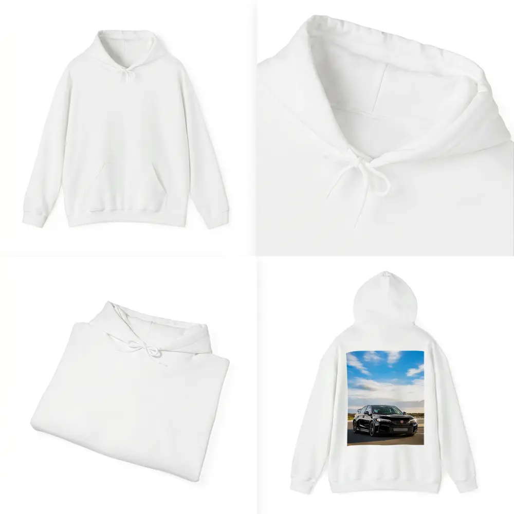 Honda Civic Type R Black Highway Drive – Hoodies