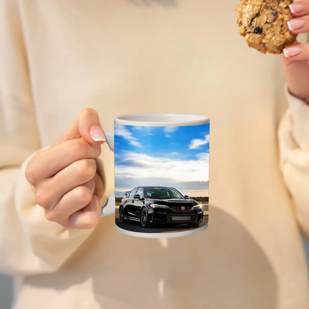 Honda Civic Type R Black Highway Drive – Mugs