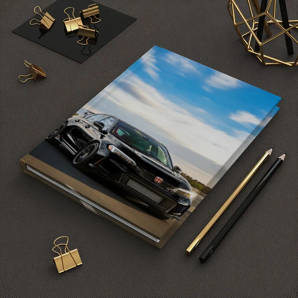 Honda Civic Type R Black Highway Drive – Notebooks