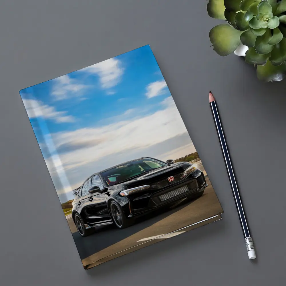 Honda Civic Type R Black Highway Drive – Notebooks