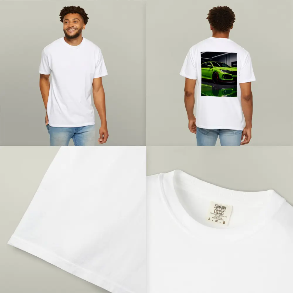Honda Civic Type R Green Garage Shot – T-Shirts