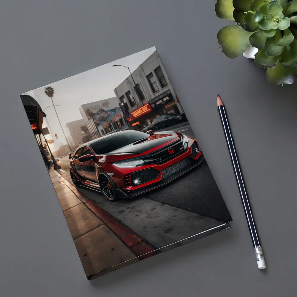 Honda Civic Type R Los Angeles Street – Notebooks