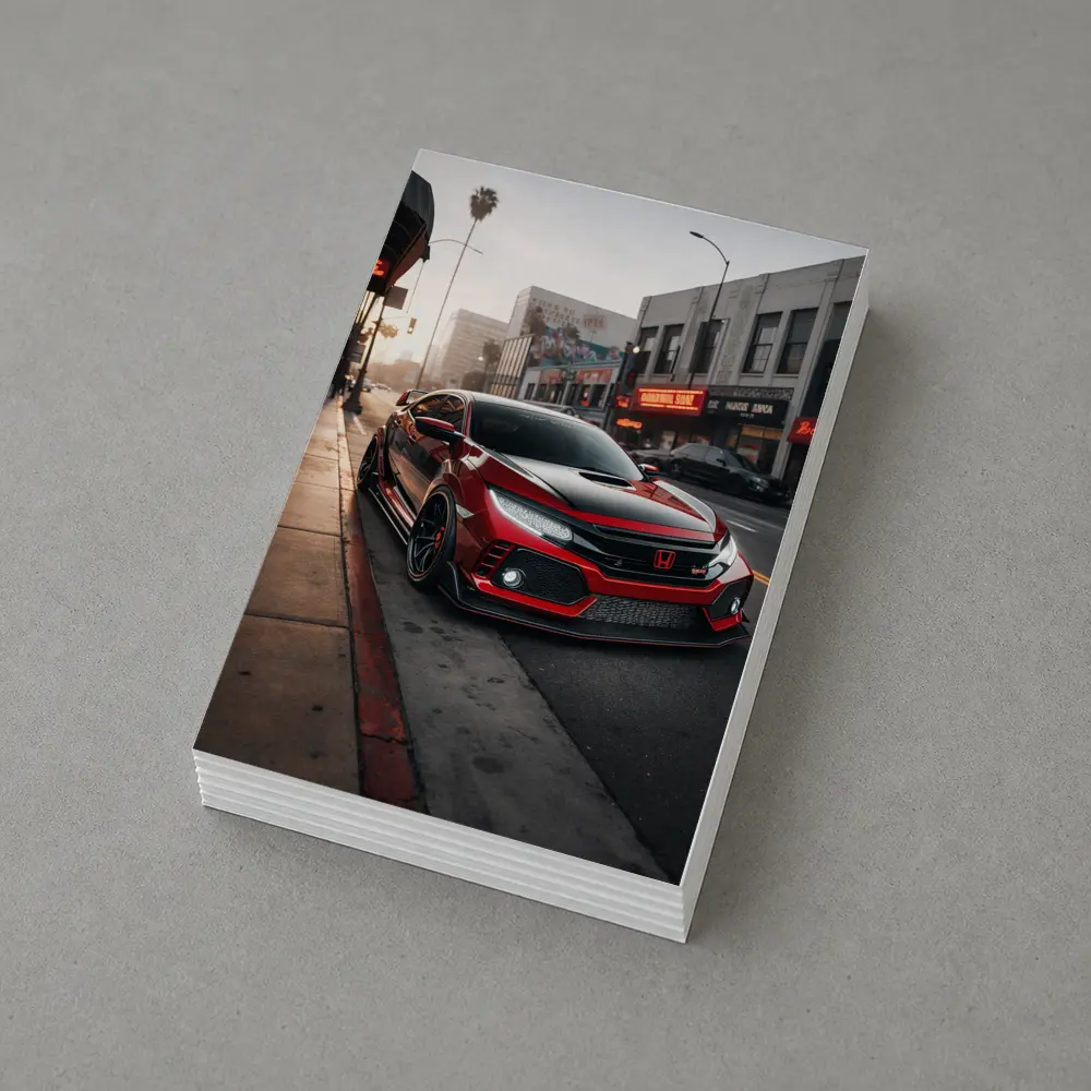 Honda Civic Type R Los Angeles Street – Postcards
