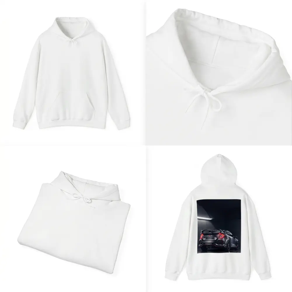 Honda Civic Type R Dark Garage Shot – Hoodies