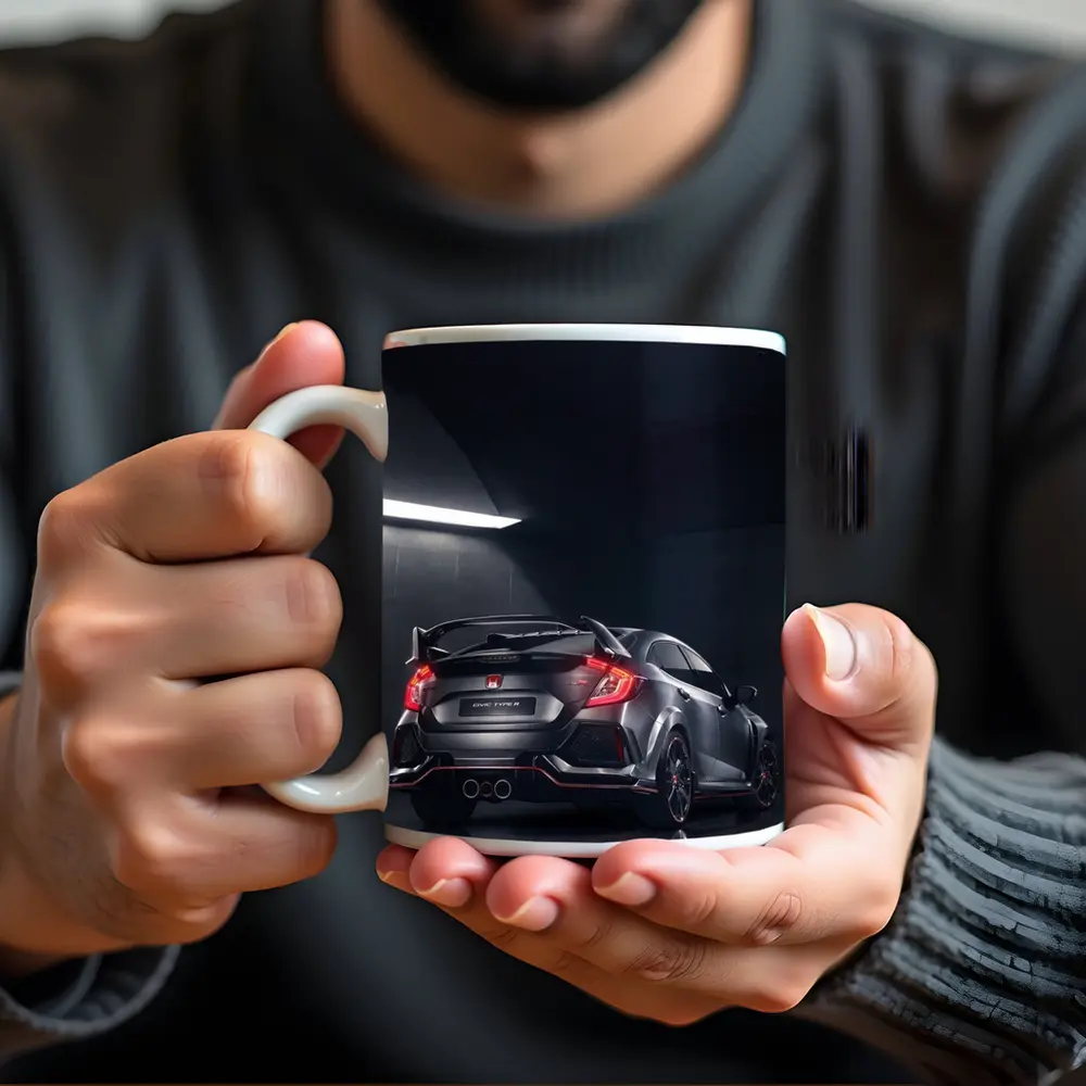 Honda Civic Type R Dark Garage Shot – Mugs