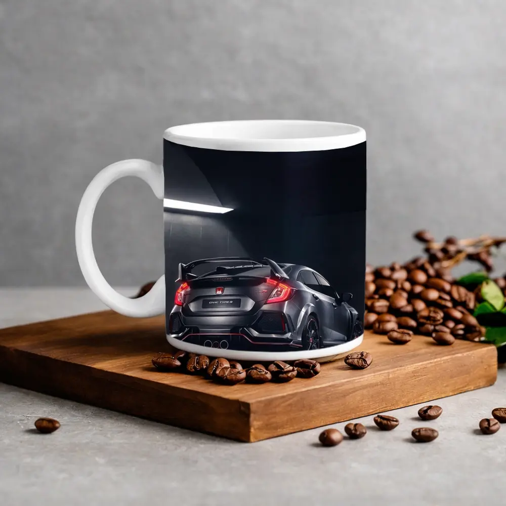 Honda Civic Type R Dark Garage Shot – Mugs