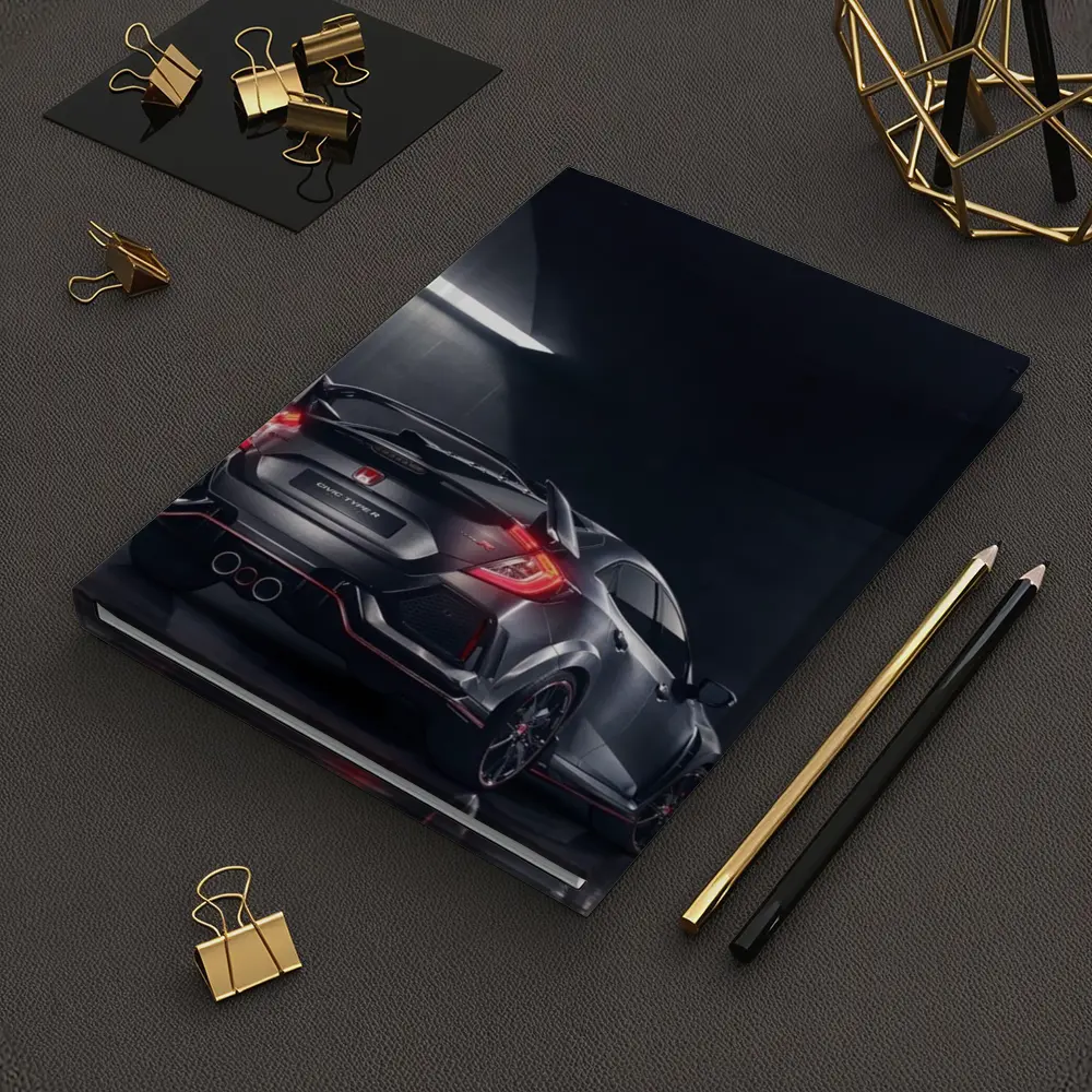 Honda Civic Type R Dark Garage Shot – Notebooks