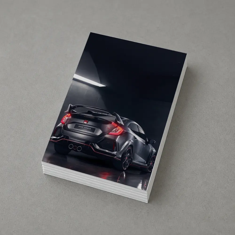 Honda Civic Type R Dark Garage Shot – Postcards
