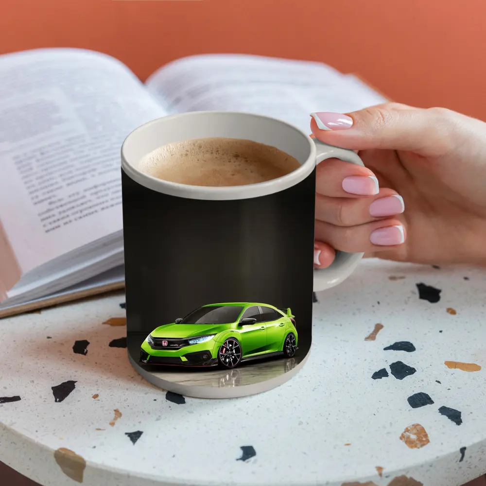 Honda Civic Type R Green Studio Floor – Mugs