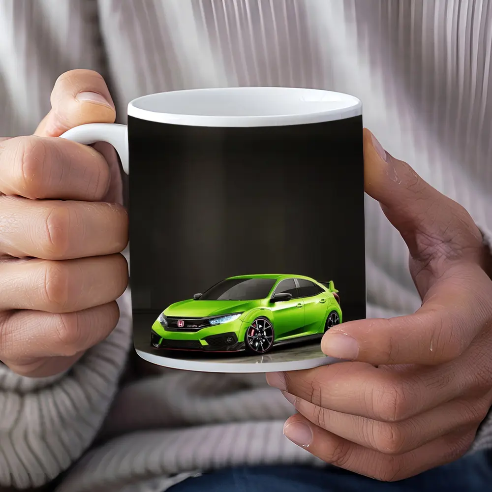 Honda Civic Type R Green Studio Floor – Mugs