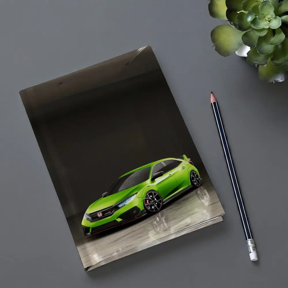 Honda Civic Type R Green Studio Floor – Notebooks