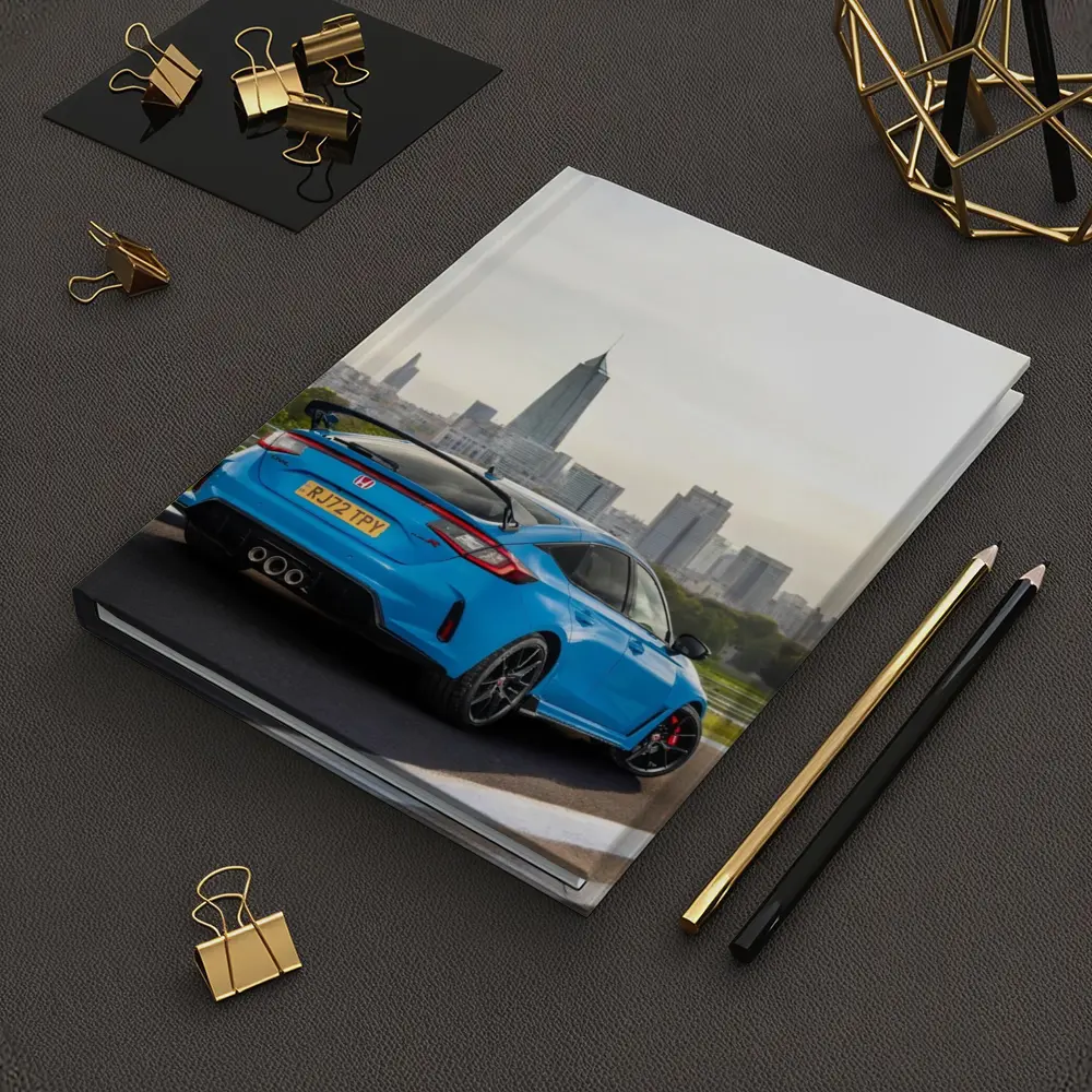 Honda Civic Type R Blue City Skyline – Notebooks