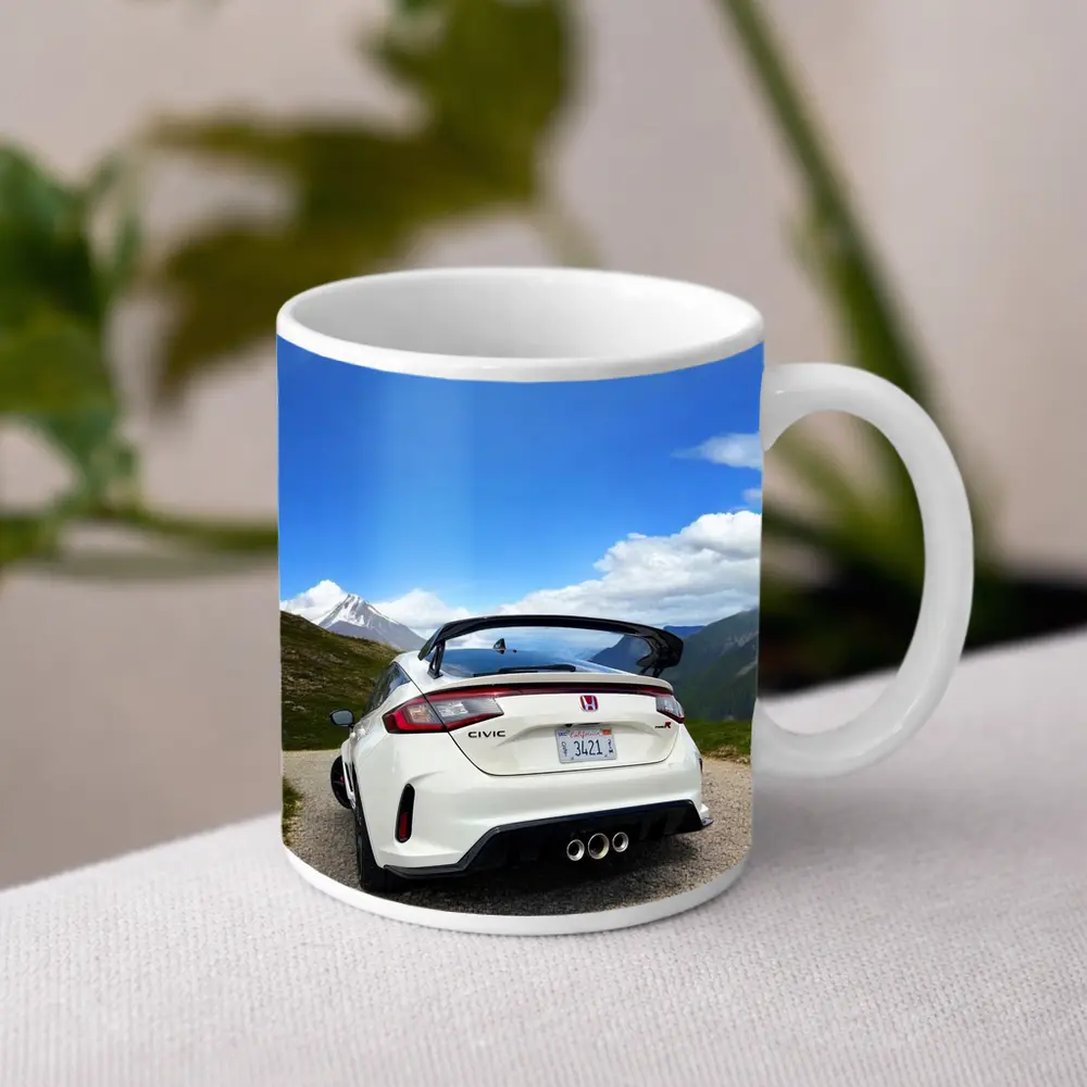 Honda Civic Type R Mountain Pass White – Mugs