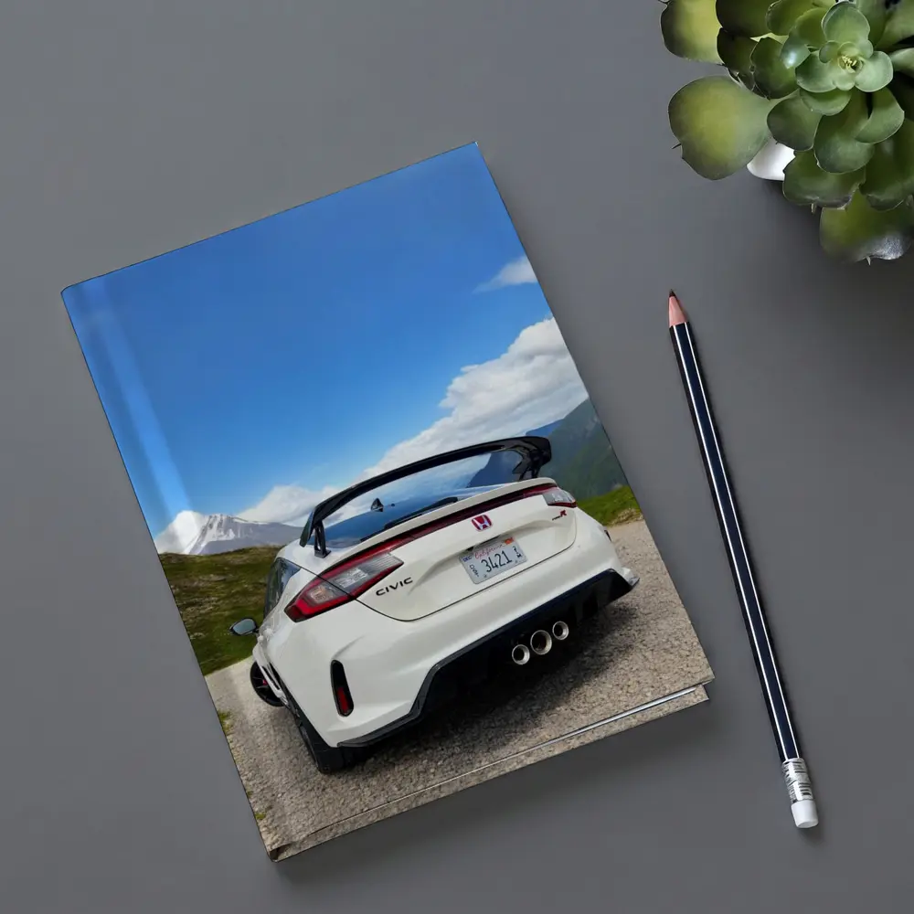 Honda Civic Type R Mountain Pass White – Notebooks