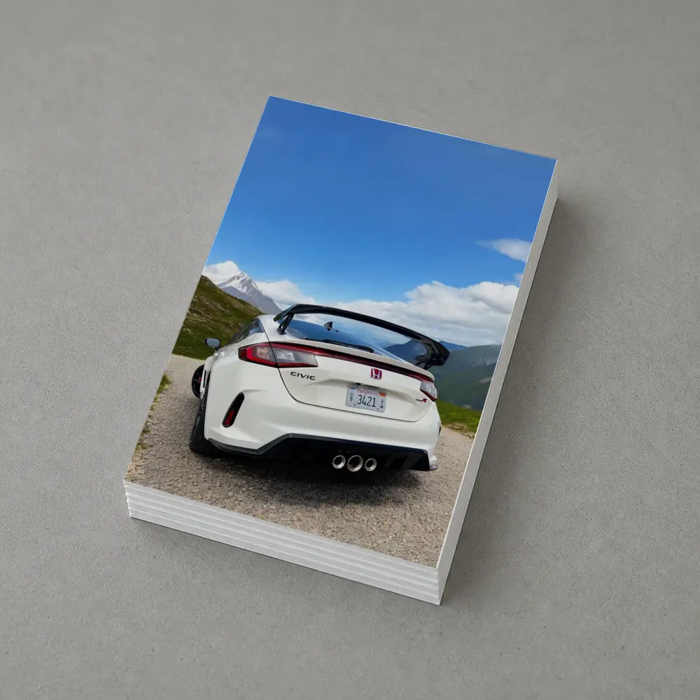 Honda Civic Type R Mountain Pass White – Postcards