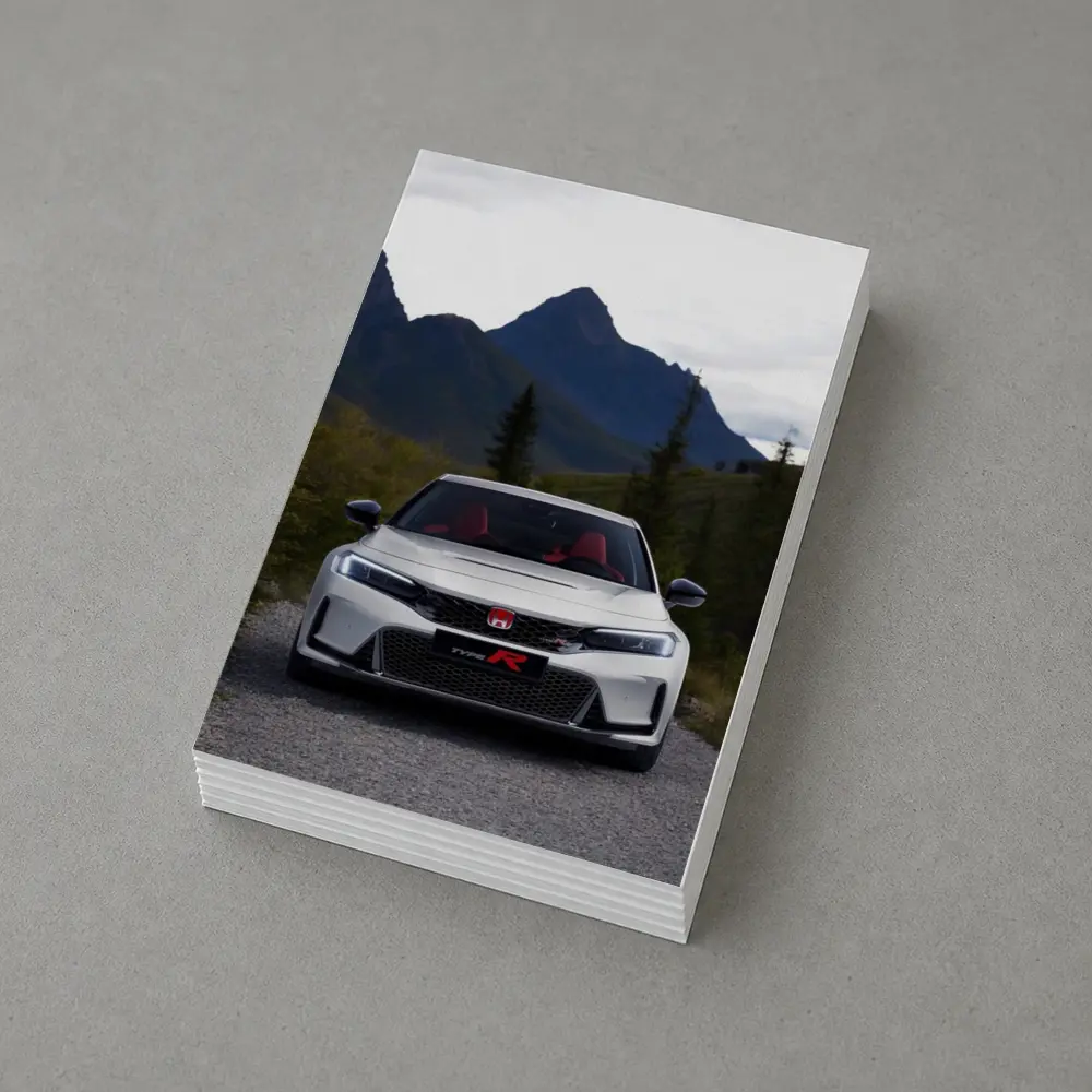 Honda Civic Type R Mountain Gravel Road – Postcards