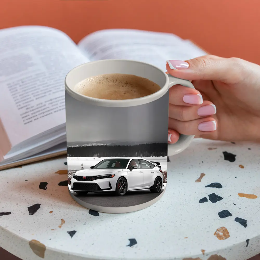 Honda Civic Type R Winter Snow Landscape – Mugs
