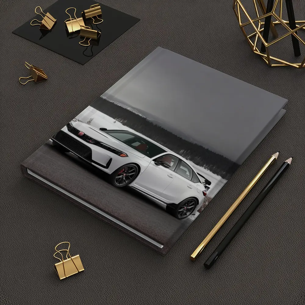 Honda Civic Type R Winter Snow Landscape – Notebooks