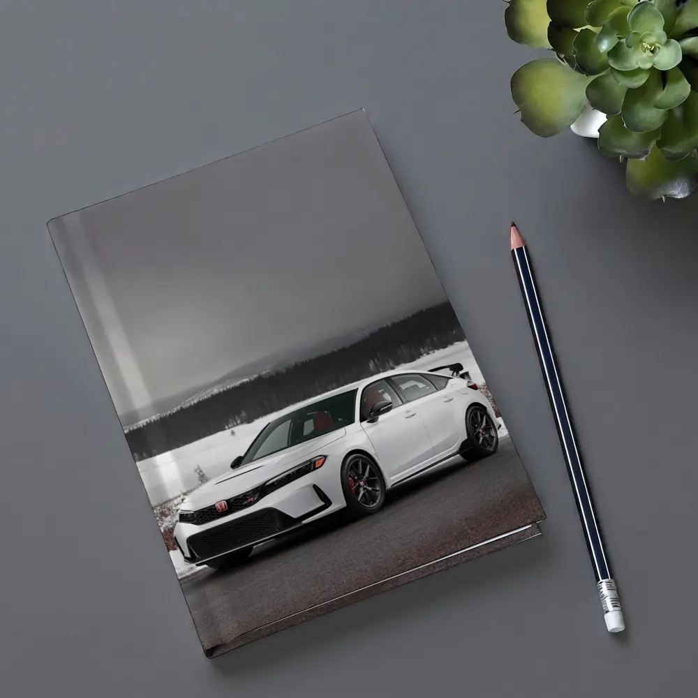 Honda Civic Type R Winter Snow Landscape – Notebooks
